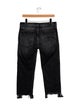 R13 Mid-Rise Straight Leg Jeans