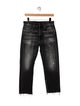 R13 Mid-Rise Straight Leg Jeans