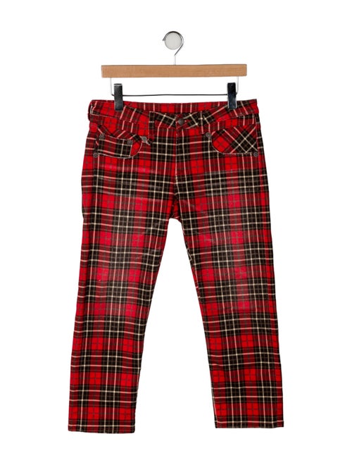 R13 Mid-Rise Straight Leg Jeans