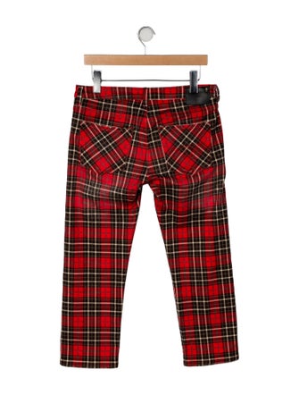 R13 Mid-Rise Straight Leg Jeans