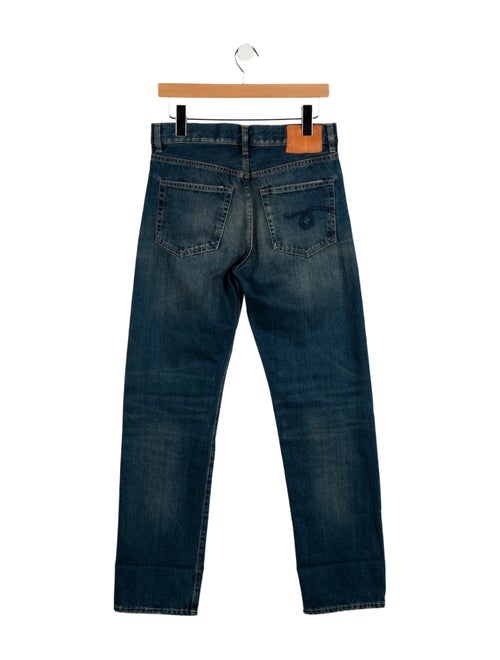 R13 High-Rise Straight Leg Jeans
