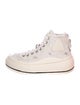 R13 Canvas Distressed Accents Sneakers