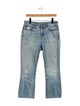 R13 Mid-Rise Straight Leg Jeans