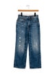 R13 High-Rise Straight Leg Jeans