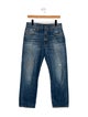 R13 Mid-Rise Straight Leg Jeans