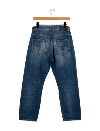 R13 Mid-Rise Straight Leg Jeans