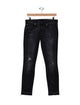 R13 Mid-Rise Straight Leg Jeans