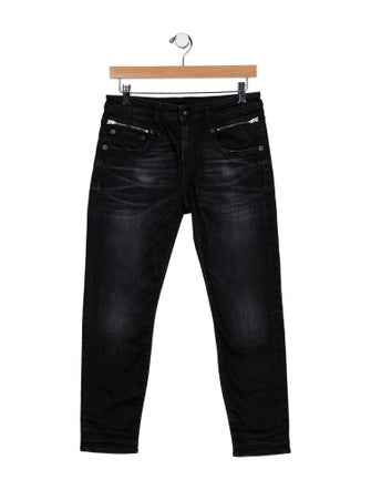 R13 Mid-Rise Skinny Leg Jeans