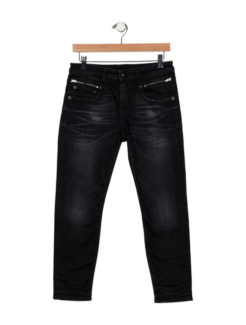 R13 Mid-Rise Skinny Leg Jeans