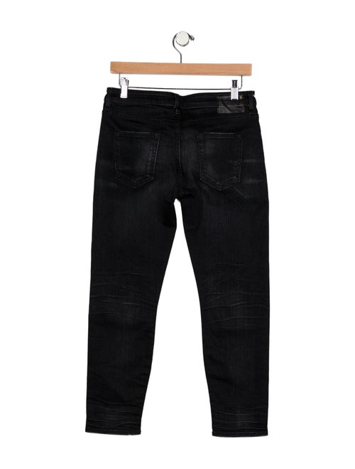 R13 Mid-Rise Skinny Leg Jeans