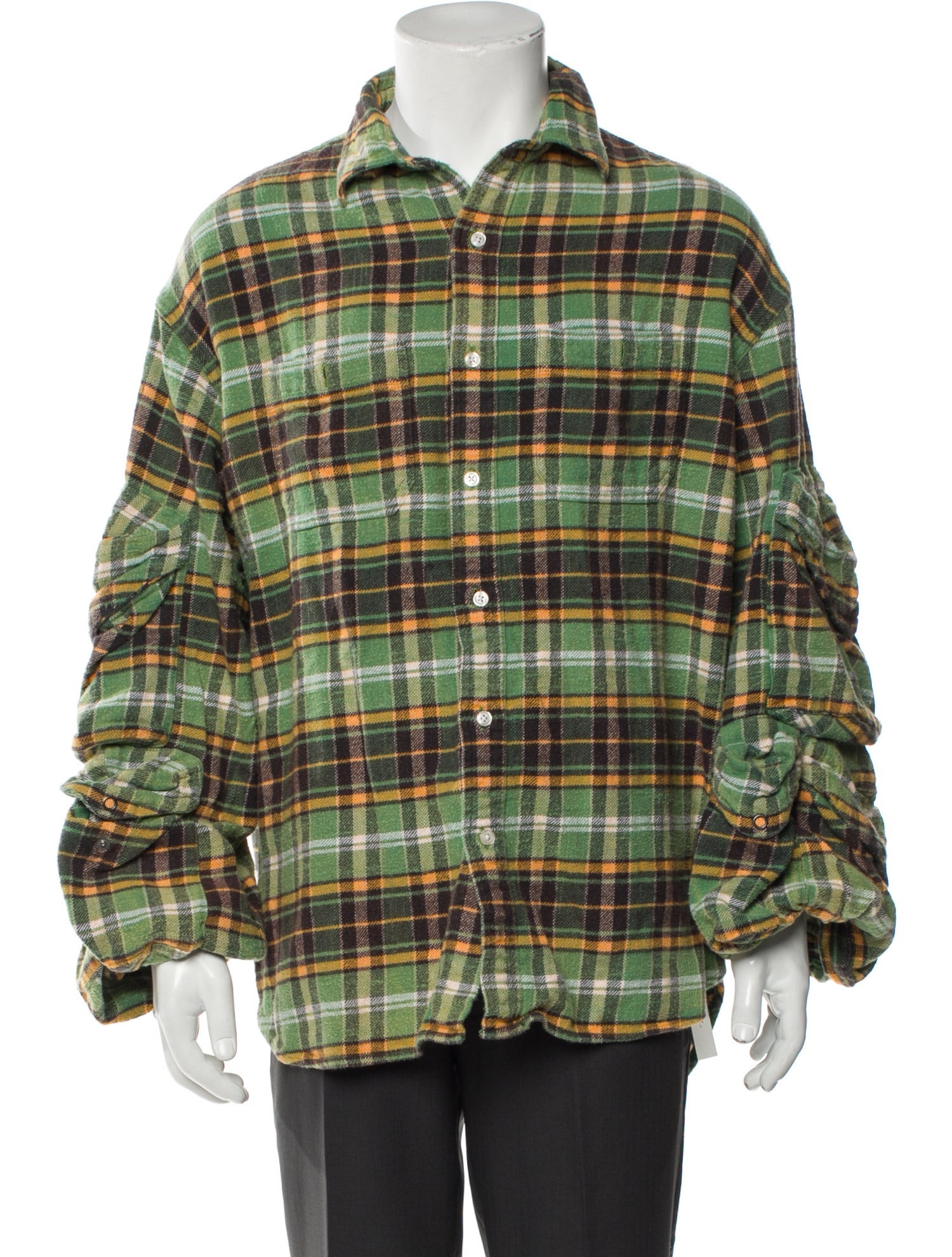 R13 Plaid Print Jacket