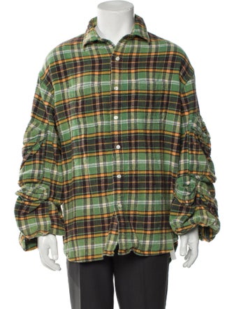 R13 Plaid Print Jacket