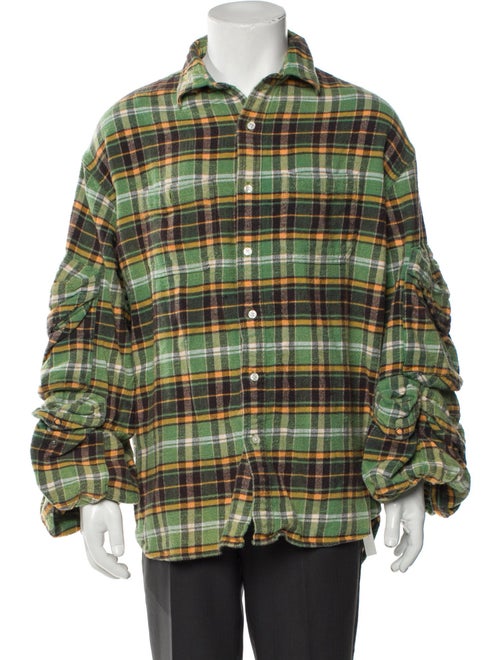 R13 Plaid Print Jacket