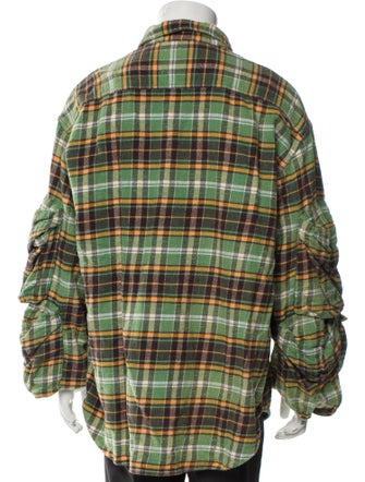 R13 Plaid Print Jacket