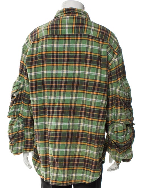 R13 Plaid Print Jacket