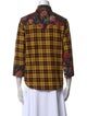 R13 Plaid Print Sweater