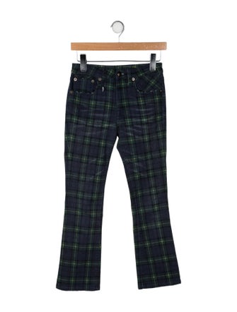 R13 Mid-Rise Straight Leg Jeans