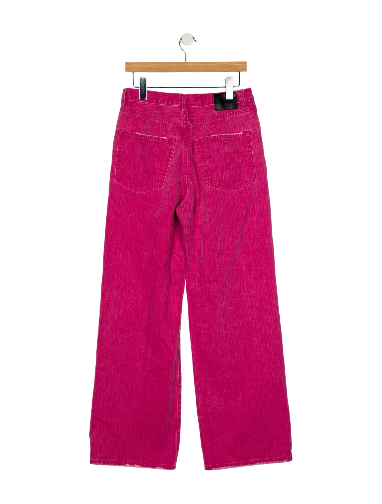 R13 High-Rise Wide Leg Jeans