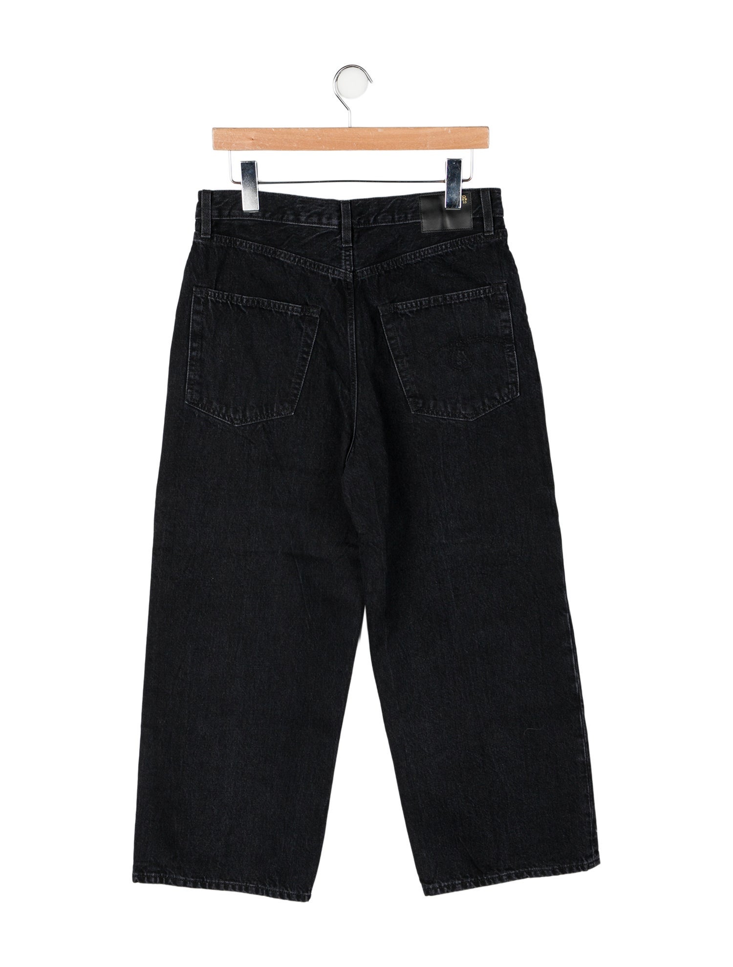 R13 High-Rise Wide Leg Jeans