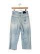 R13 Mid-Rise Wide Leg Jeans