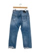 R13 Mid-Rise Straight Leg Jeans