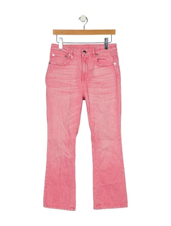 R13 High-Rise Wide Leg Jeans