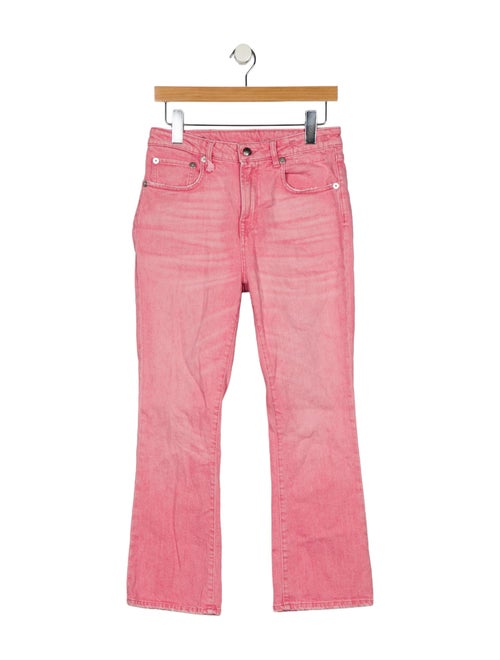 R13 High-Rise Wide Leg Jeans