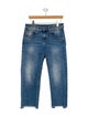 R13 Mid-Rise Straight Leg Jeans