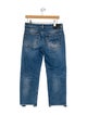 R13 Mid-Rise Straight Leg Jeans