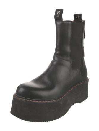 R13 Leather Chelsea Boots