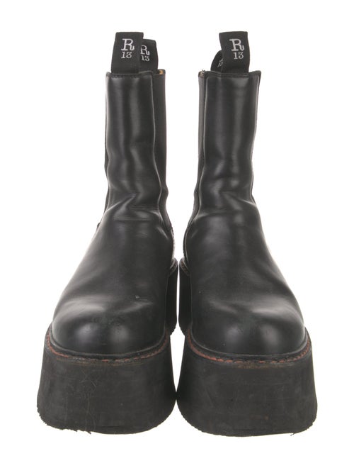 R13 Leather Chelsea Boots