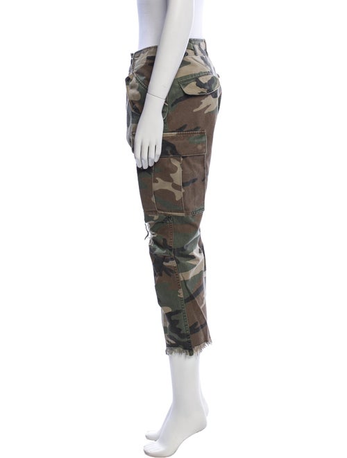 R13 Camouflage Print Skinny Leg Pants