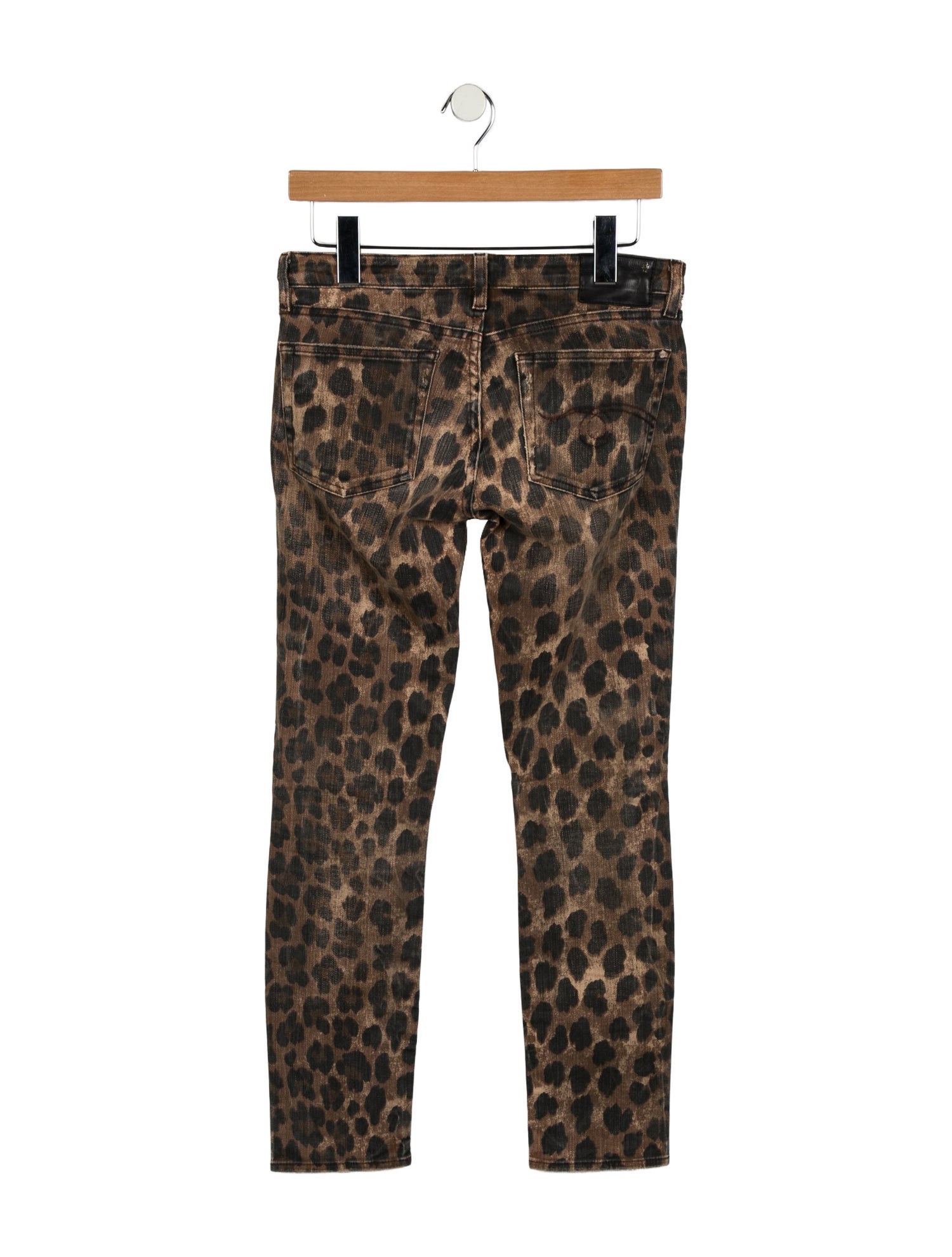 R13 Mid-Rise Skinny Leg Jeans