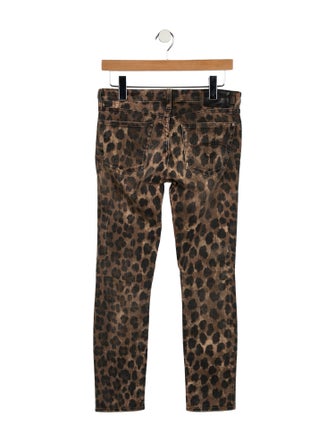 R13 Mid-Rise Skinny Leg Jeans