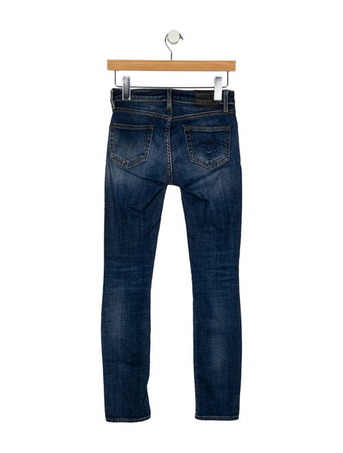 R13 Low-Rise Skinny Leg Jeans