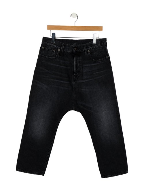 R13 High-Rise Straight Leg Jeans