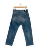 R13 High-Rise Straight Leg Jeans