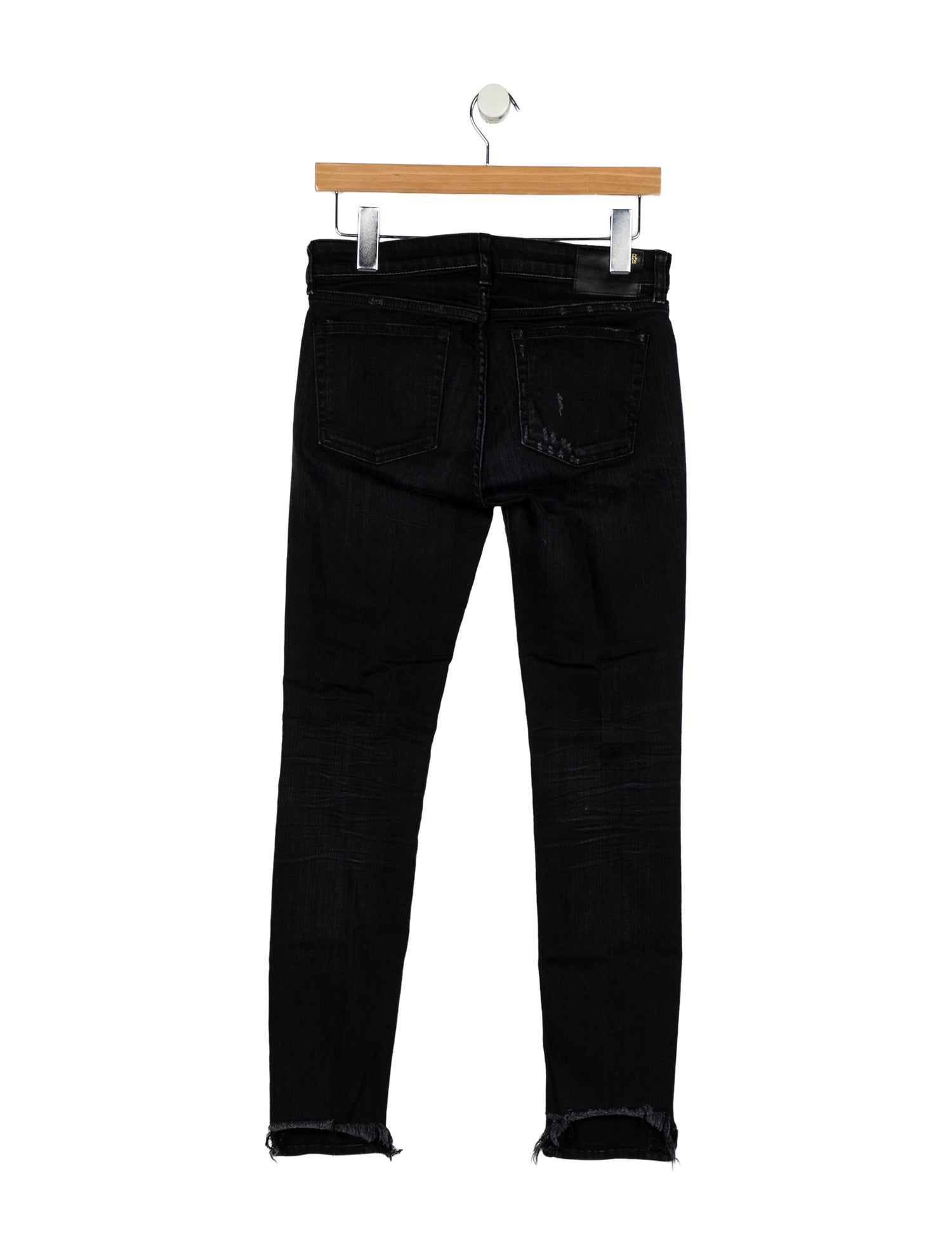 R13 Mid-Rise Skinny Leg Jeans