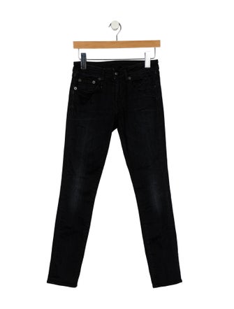 R13 Low-Rise Skinny Leg Jeans