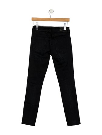 R13 Low-Rise Skinny Leg Jeans