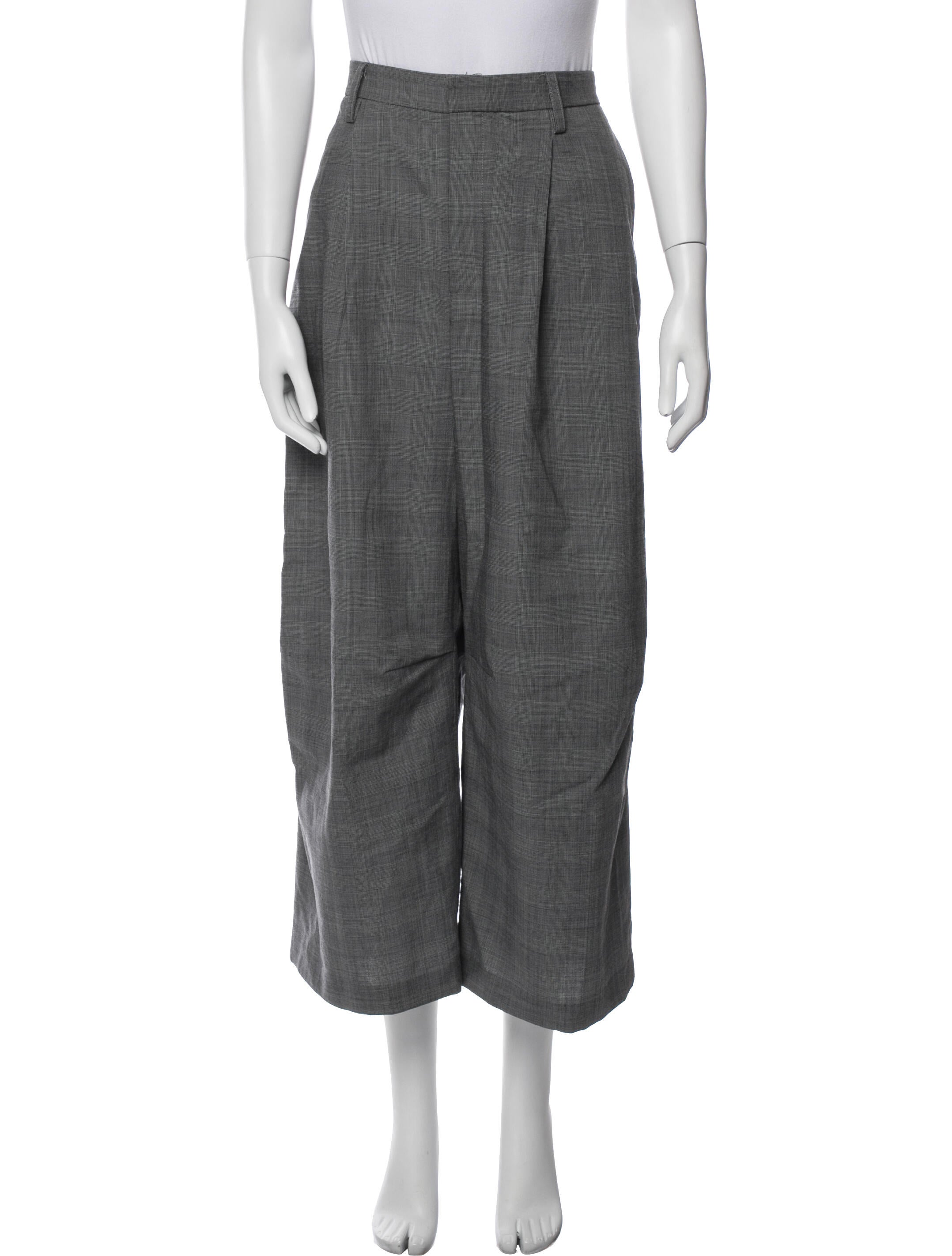 R13 Virgin Wool Wide Leg Pants