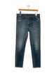 R13 Mid-Rise Straight Leg Jeans