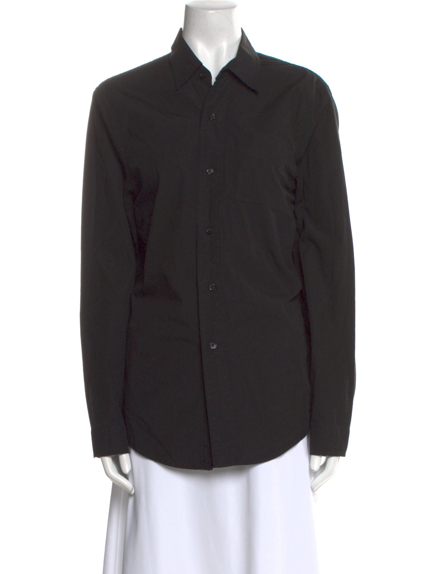 R13 Long Sleeve Button-Up Top