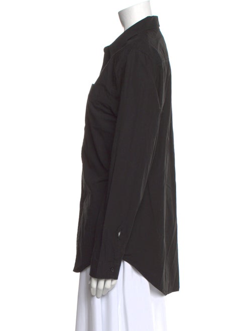 R13 Long Sleeve Button-Up Top