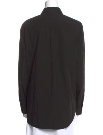 R13 Long Sleeve Button-Up Top