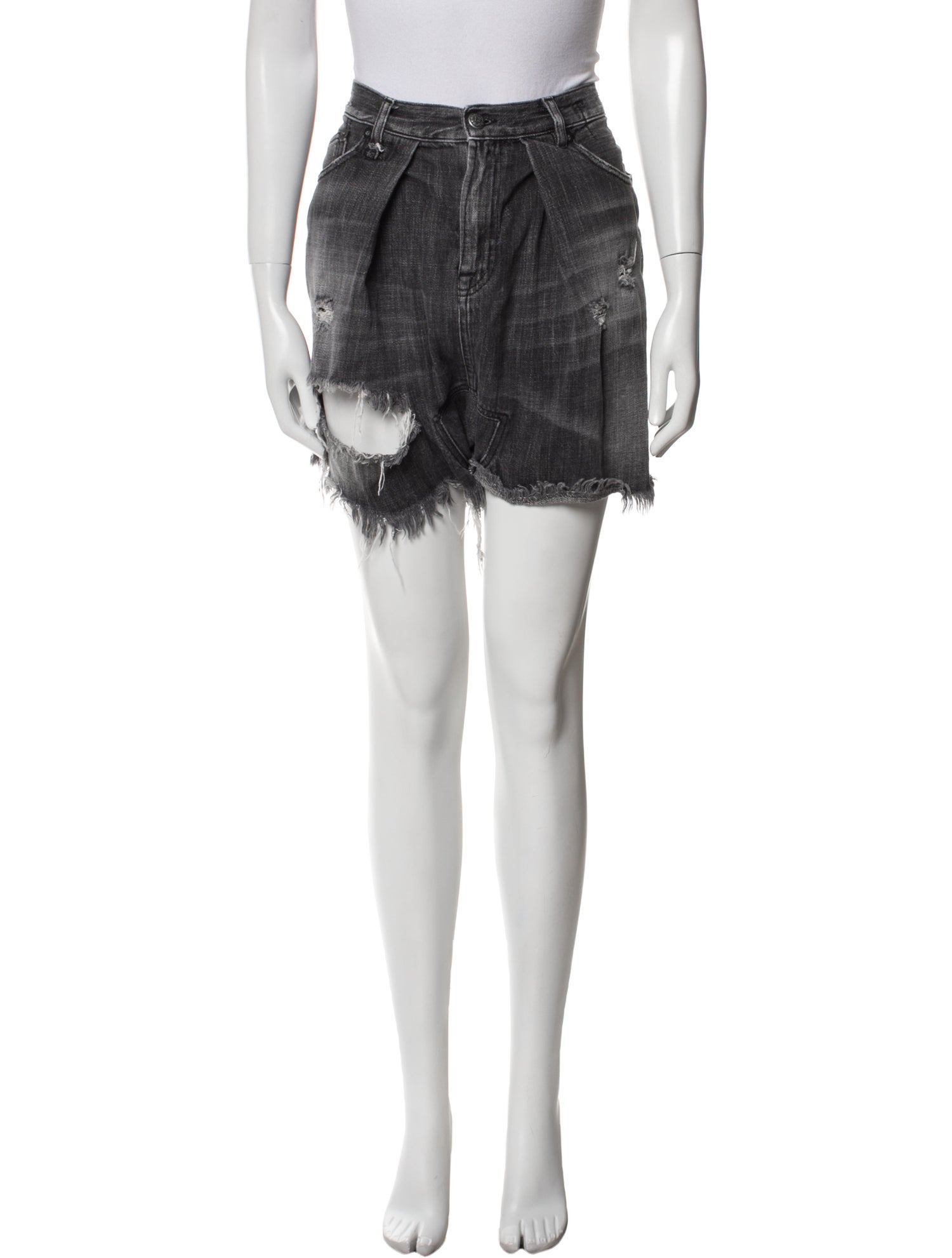 R13 Knee-Length Shorts