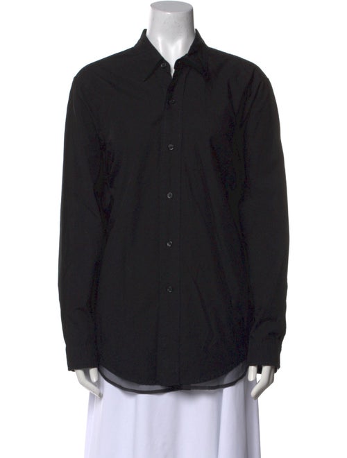 R13 Long Sleeve Button-Up Top