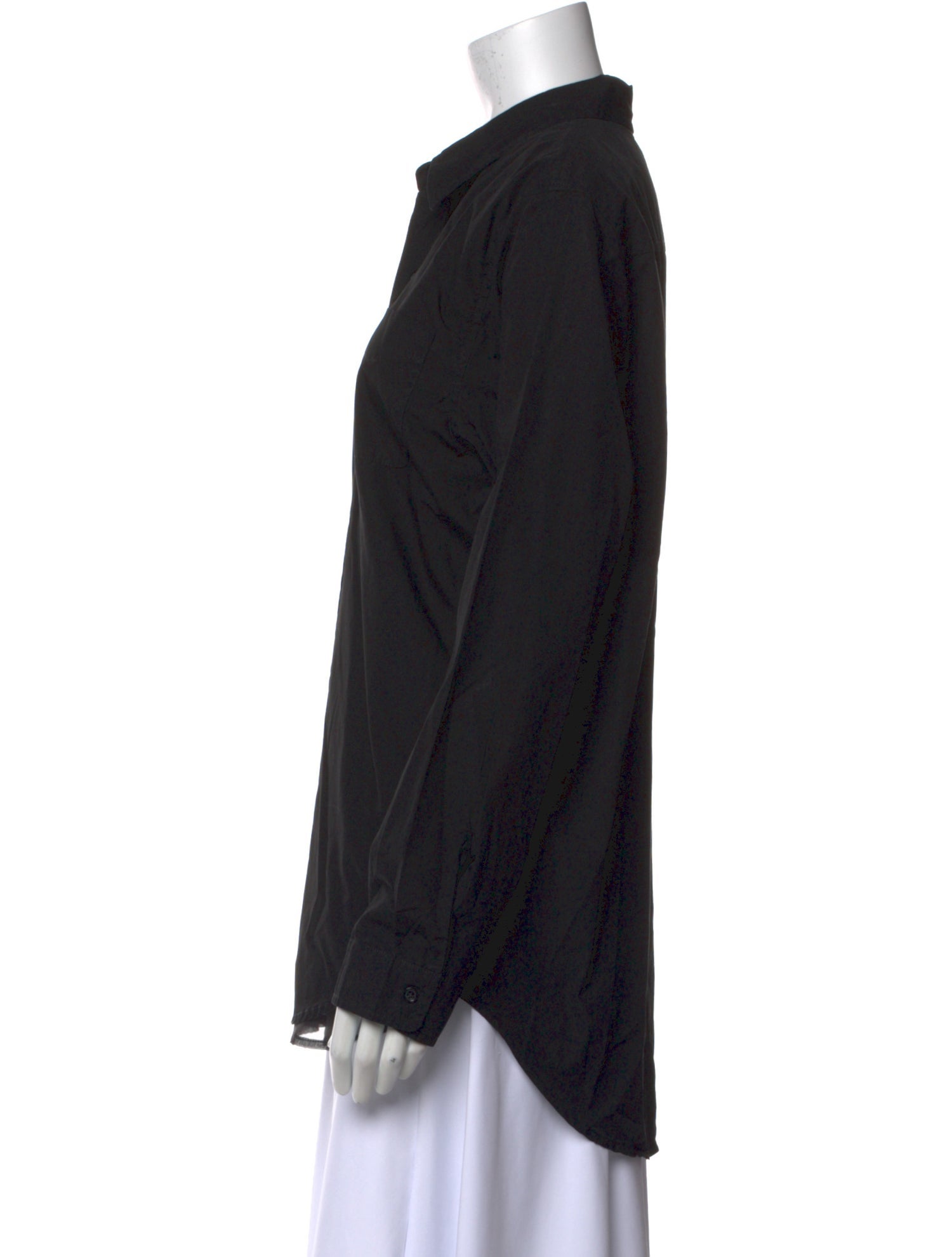 R13 Long Sleeve Button-Up Top