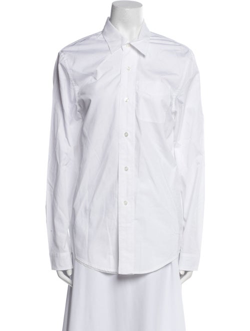R13 Long Sleeve Button-Up Top