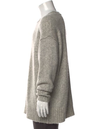 R13 Crew Neck Long Sleeve Pullover